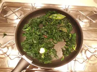 Bricks épinards-feta en gratin : Étape 2