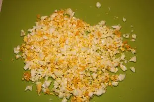 Fin gratin de poireaux aux oeufs durs : Étape 5