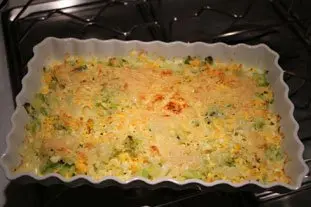 Fin gratin de poireaux aux oeufs durs : Étape 7