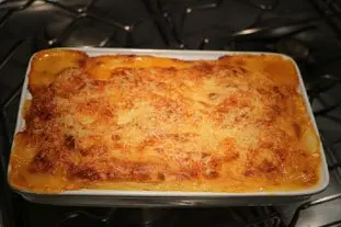 Gratin d'épinards au saumon : Étape 6