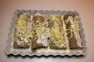 Galettes gratinées aux champignons  : Étape 11