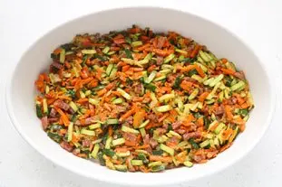 Clafoutis de légumes : Étape 8