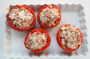 Tomates farcies à la Comtoise : Étape 10