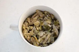 Fonds d'artichauts gratinés : Étape 4