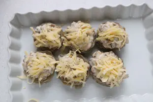 Fonds d'artichauts gratinés : Étape 8