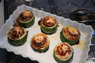 Courgettes garnies express : Étape 6