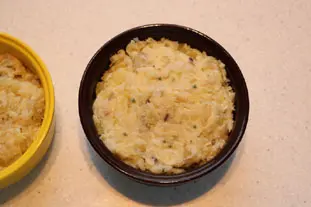 Parmentier de lieu jaune : Étape 9
