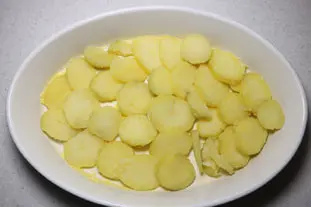 Gratin crémeux d'épinards et pommes de terre  : Étape 2