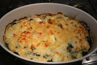 Gratin d'épinards Mornay