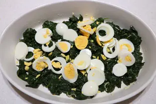 Gratin d'épinards Mornay : Étape 3