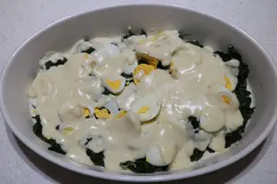 Gratin d'épinards Mornay : Étape 4