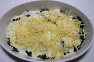 Gratin d'épinards Mornay : Étape 5