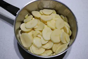 Gratin de potimarron-pommes de terres fumées : Étape 2