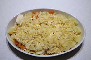 Gratin de potimarron-pommes de terres fumées : Étape 12