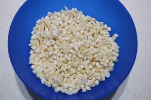 Risotto de céleri : Étape 1