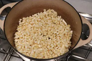 Risotto de céleri : Étape 4
