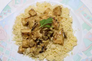 Céleri grillé à la crème moutardée