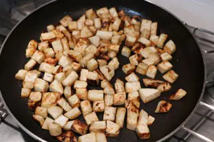 Céleri grillé à la crème moutardée : Étape 3