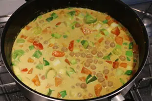 Curry de légumes indiens : Étape 10