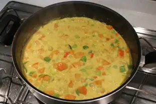 Curry de légumes indiens : Étape 11
