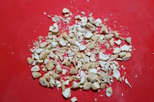 Brick épinards-cajou : Étape 2