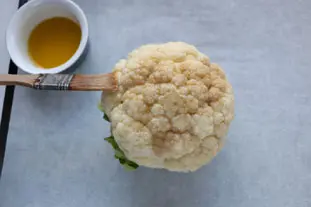 Chou fleur rôti : Étape 6