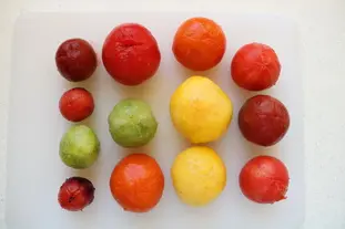 Tarte fromagère aux tomates : Étape 3