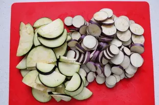 Tian de légumes : Étape 2