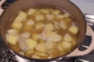 Pommes de terre rôties à la provençale : Étape 6