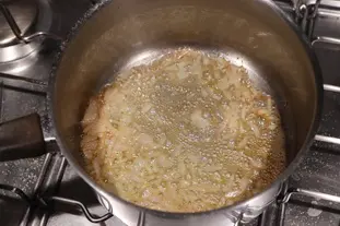 Haricots verts "Napoléon" : Étape 2