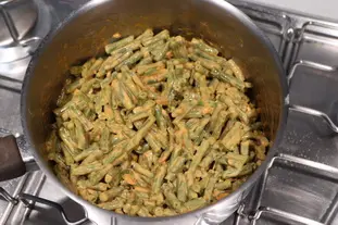 Haricots verts "Napoléon" : Étape 5
