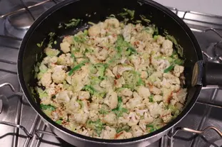 Curry-coco de chou fleur : Étape 8