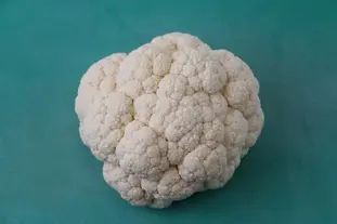 Chou fleur gratiné aux épices : Étape 1