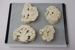 Chou fleur gratiné aux épices : Étape 2