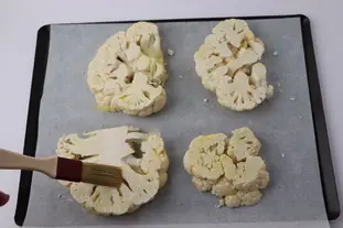 Chou fleur gratiné aux épices : Étape 4