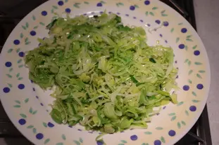 Purée de topinambours au poireau : Étape 10