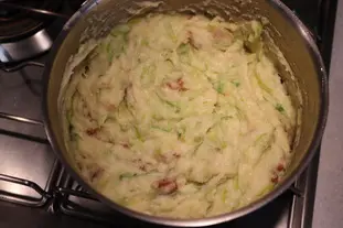 Purée de topinambours au poireau : Étape 12