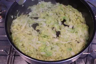 Riz aux légumes verts : Étape 2