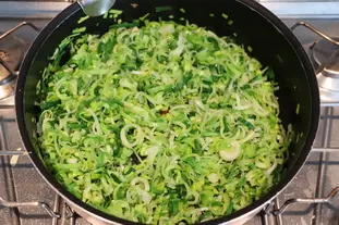 Riz aux légumes verts : Étape 4