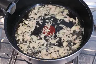 Riz aux légumes verts : Étape 6