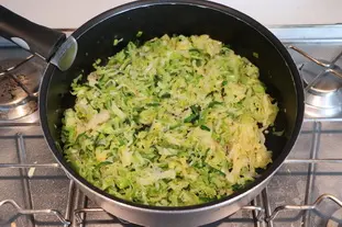 Riz aux légumes verts : Étape 7