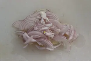 Épinards et pois chiches à la milanaise : Étape 1