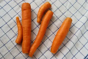 Légumes rôtis au thym, sauce verte : Étape 1