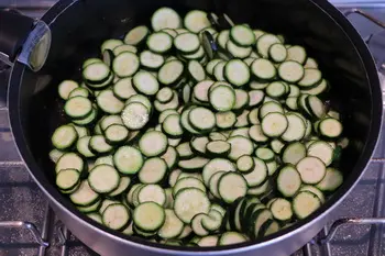 Petits légumes verts en sauce Mornay : Étape 5