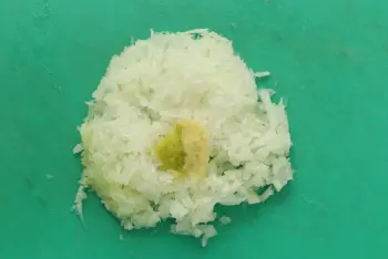 Risotto de céleri : Étape 1