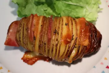 Pommes de terre hasselback ou "à la suédoise"