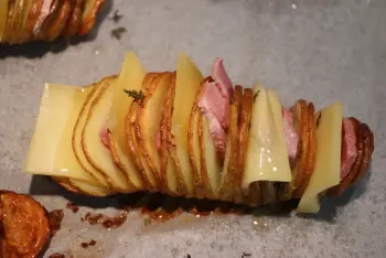 Pommes de terre hasselback ou "à la suédoise" : Étape 10