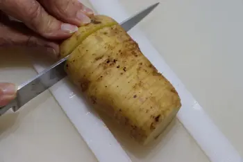 Pommes de terre hasselback ou "à la suédoise" : Étape 4