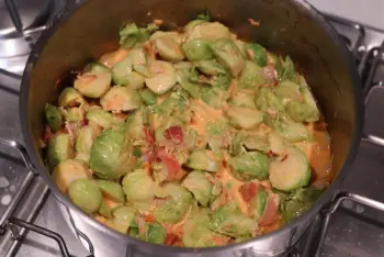 Choux de Bruxelles à la Lombarde : Étape 8