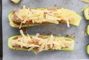 Courgettes garnies de Manou : Étape 10